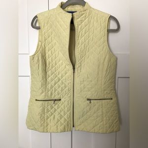 JH collectibles lime green puffer vest